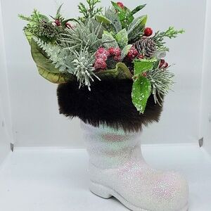 Winter floral display